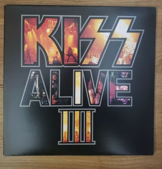 Kiss Alive Iii 3 Pressing White Vinyl Lp Mercury 1994 Vinyl Lp