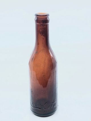 Early Coke Bottle - " Coca - Cola/trade Mark Registered " / " Chattanooga "