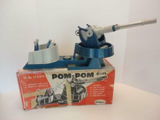 Vintage 1940s/1950s Remco U.  S.  Navy Pom - Pom Gun Style 405