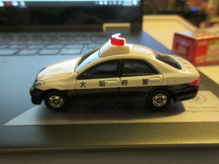 Tomica First Limited Color 110 Toyota Crown Patrol Car Osaka Police RARE 3
