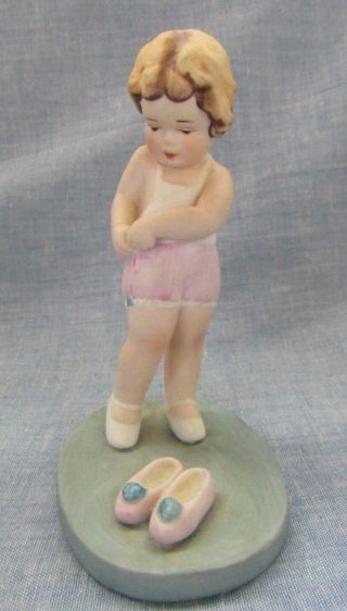 Bessie Pease Gutmann Little Girl Figurine Just A Little Bit Independent 1985