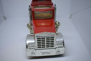 Vintage Tonka Fire Truck Pressed Steel 1 Hook And Ladder - Fire Engine cab 2