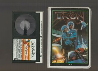 TRON Betamax Tape Walt Disney Home Video Cult Classic BETA (not VHS) 3