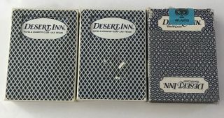 Bee 92 Club Desert Inn Hotel Casino Playing Cards 2 Deck,  1 Deck Carta Mundi