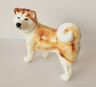 Akita Dog Figurine Author 