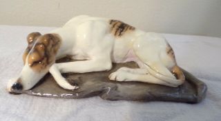 Ron Hevener Greyhound Dog Figurine Ltd Ed 105/1000 Signed " Chasing A Dream "