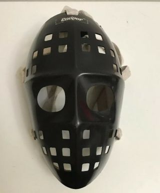 Vintage Cooper Hockey Face Mask Goalie Psycho Institution Patient Horror Scary