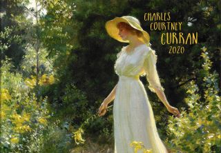 Wall Calendar 2020 [12 Pg A4] Charles Curran Victorian Pastoral Lady Museum 3152
