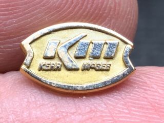 Kerr Mcgee Oil And Gas 1/10 10k Gold Vintage Gorgeous Service Award Pin.