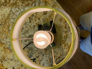 John Deere Tractor Lamp with Shade.  Makes tractor noises 2