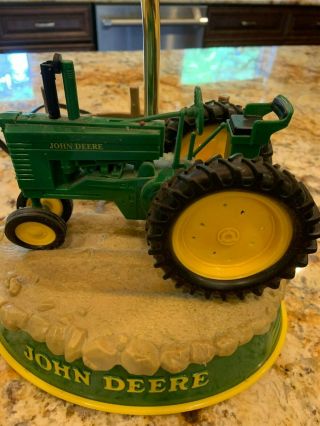 John Deere Tractor Lamp with Shade.  Makes tractor noises 3
