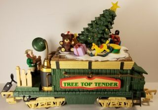 Bright Holiday Express Train Set 380 Tree Top Tender Car Replacement Piece