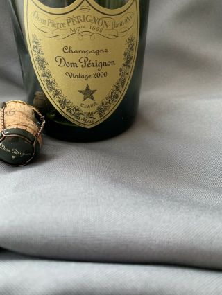 Dom Perignon Vintage 2002 750 Ml Empty Champagne Bottle With Cork