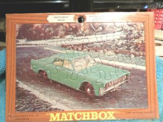 Mx35 1969 Bronner Matchbox Jigsaw Puzzles 5x7 " 31 Lincoln Continental