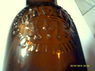 Vintage Christian Moerlein Brewing Co.  Cincinnati,  Ohio Amber Beer Bottle