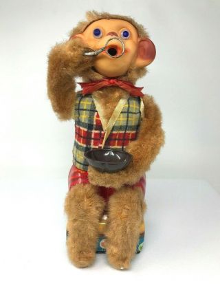 Alps Bubble Blowing Monkey,  Battery Operated