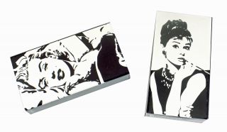 Joy Of Light Designer Matches Marilyn Monroe & Audrey Hepburn Set 2 Matchboxes