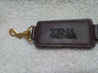 ULTRA RARE XENA (Lucy Lawless) Officially Licensed Authentic Leather Key Chain 3