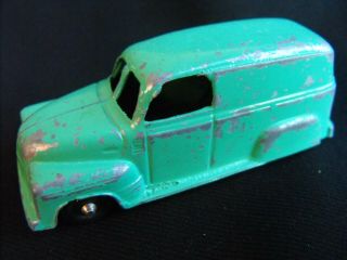 Vintage Die - Cast Tootsietoy Green Panel Truck - 3 Inch Made In Usa Ships