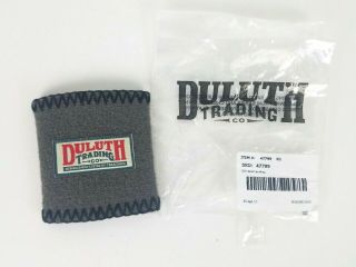Duluth Trading Co Wool Can Wrap Soda Drink Beverage Holder Insulator