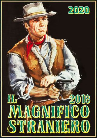 2020 Wall Calendar [12 Pages A4] Spaghetti Western Vintage Movie Poster M423