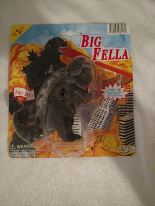 E - Toys Big Fella Godzilla Wind Up Toy Factory Ro - El Wind - Up Item 98117
