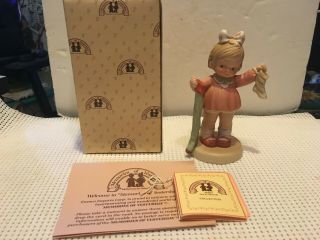 Enesco Memories Of Yesterday “the Long And Short Of It” Figurine Nib