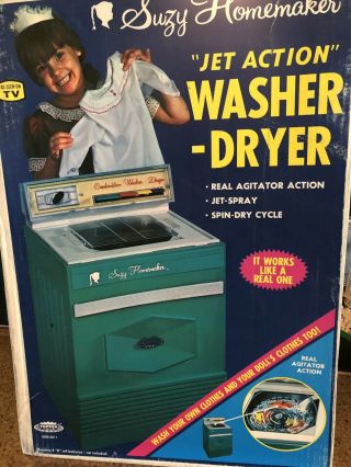 Suzy Homemaker Washer Dryer Topper Toys 1960