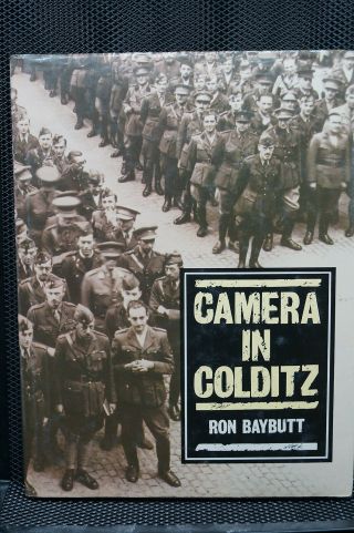 Ww2 British Canadian German Camera In Colditz Pow Book
