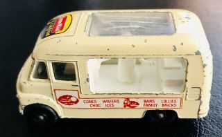 Vintage Matchbox 47 Commer Ice Cream Canteen Truck Van Lesney England