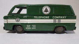 Chevrolet Corvair 95 At&t Bell System Telephone Co.  Van Tin Friction Kts Japan