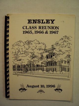 High School Ensley Class Reunion 1965,  1966 & 1967 Alabama ? Yellow Jackets