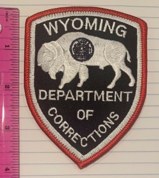 Wyoming Department Of Corrections Patch