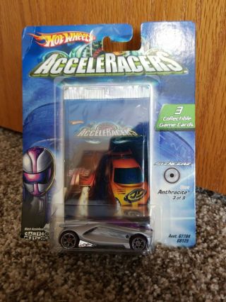 Hot Wheels Acceleracers Silencerz Anthracite 3 Of 9