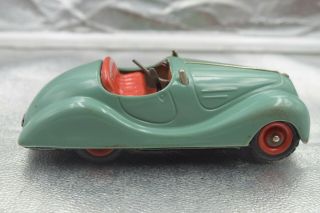 Vintage 1940 ' s Schuco Examico 4001 Wind up Toy Car 3