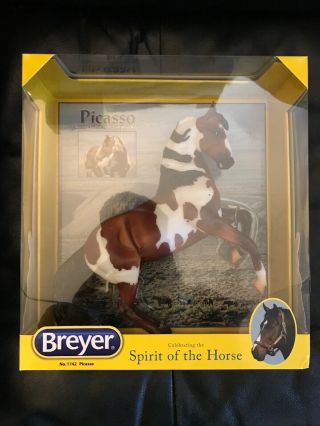 Breyer Picasso Mustang Stallion Sand Wash Of The Horse 1742 Limited Edition Nib
