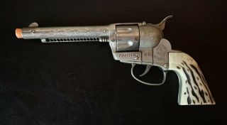 Vintage Fanner 50 Western Cowboy Cap Gun Pistol By Mattel U.  S.  A