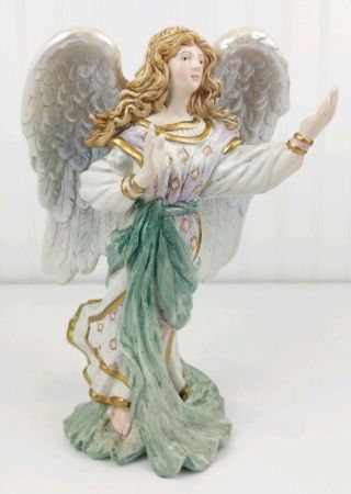 2001 Fitz & Floyd Classics Nativity Angel Figurine 19/210 Christmas