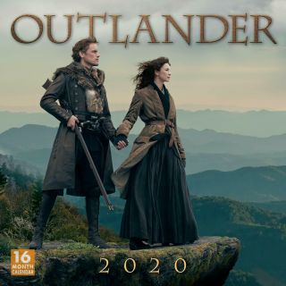 Outlander Sci - Fi Tv Series 16 Month 2020 Photo Wall Calendar
