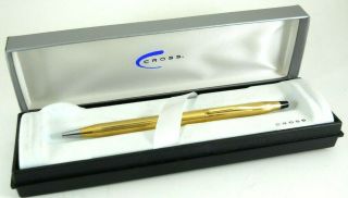 Vtg Cross Executive 12k Gold Filled Classic Century Ballpoint Pen 6602 Usa Minty