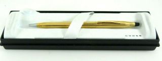 Vtg Cross Executive 12K Gold Filled Classic Century Ballpoint Pen 6602 USA MINTY 2