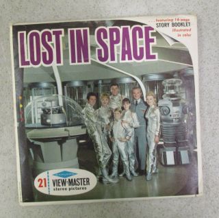 Mip Gaf 1967 Space Recordings Lost In Space View Master Stereo Photos On Reels