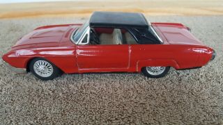 Nk Korea Tin Litho Friction 1963 Ford Thunderbird / T - Bird Coupe 8 - Inch