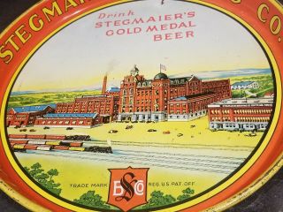 Vintage Stegmaier Brewing Co Beer Tray