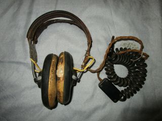 Us Radio Headset With R - 14 Receivers,  Cushions And Pl - 55 Plug