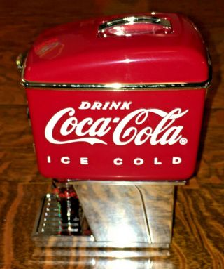 Coca - Cola 1997 6 " Soda Fountain Dispenser Bank Coke 8903 - Old - Stock Vintage