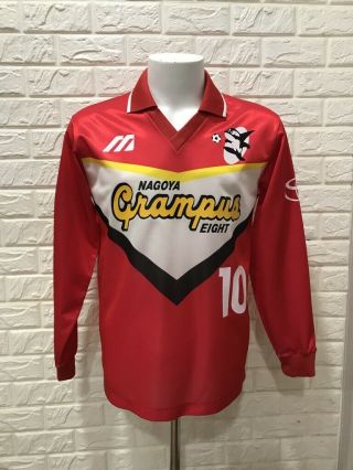 Vtg J League Mizuno Nagoya Grampus Eight 1993 Football Shirt Jersey Lineker 10