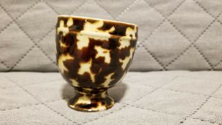 Chinese Porcelain Stem Cup With Design 2