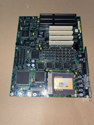 Vintage Intel 645004 - 704 Motherboard W/ Intel Pentium Pro Sy013 Processor