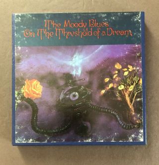 The Moody Blues On The Threshold Of A Dream 1968 Psych 4 Track Reel To Reel Tape